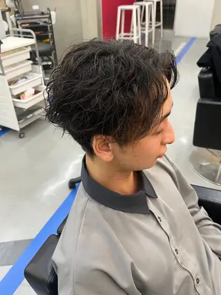 パーマ DAZZLE hair RUSH所属・松井 陸のヘアスタイル