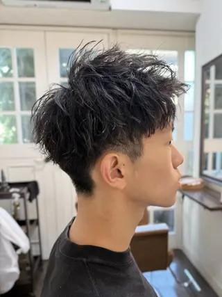 ショート メンズ メンズ/スパイキー ショート/isseyのヘアスタイル