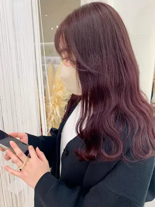 ロング カラー GOODDAY ヘアサロンのヘアスタイル