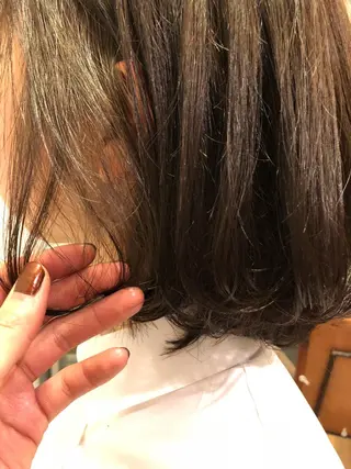 ショート カラー アライフ所属・牧田 真衣のヘアスタイル