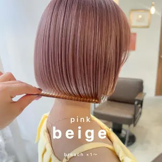 カラー 【ハイトーンボブ】 👩🏼HONOKAのヘアスタイル