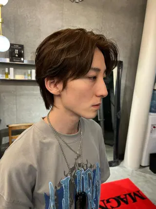 ショート メンズ ナガミ ショウのヘアスタイル