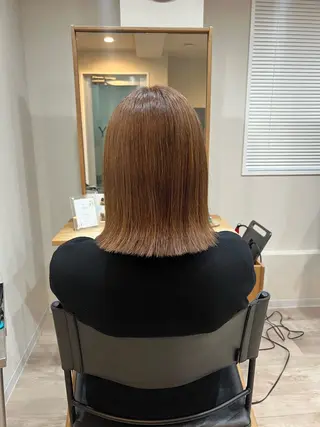 ミディアム diar湘南台所属・スガワラ　メグミ/ 湘南台/カットモデルのヘアスタイル