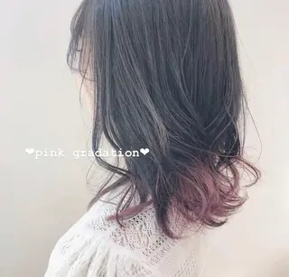 ミディアム カラー 【美髪】髪質改善 縮毛矯正🪄Annaのヘアスタイル