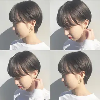 ショート 古沢 新のヘアスタイル