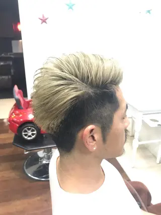 ショート メンズ 山本 咲貴のヘアスタイル