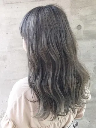 セミロング EARTH関内店 地主のヘアスタイル