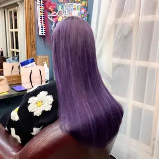 ロング ❤️‍🔥シールエク ＋カラー京❤️‍🔥のヘアスタイル