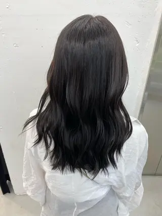 セミロング カラー 🐶ひかる🐶 JILLSTUDIOのヘアスタイル