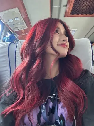 カラー 🍒♡艶髪暖色カラー saaya♡🍒のヘアスタイル