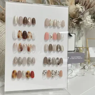 ミディアム Lety total beautyのネイルデザイン