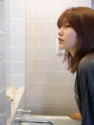 ミディアム SITEN 淀屋橋 /肥後橋きべひろまさのヘアスタイル