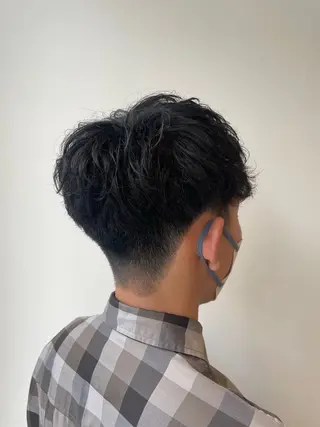 ミディアム パーマ メンズ メンズパーマ/カット / 古川　諒のヘアスタイル