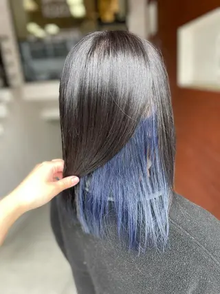 セミロング カラー IORI #韓国ヘア#髪質改善のヘアスタイル