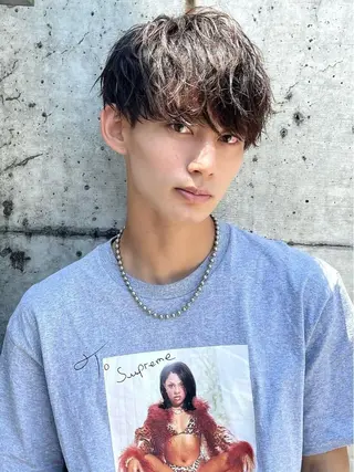 パーマ メンズ 当日予約⭕️ fifth渋谷太田のヘアスタイル