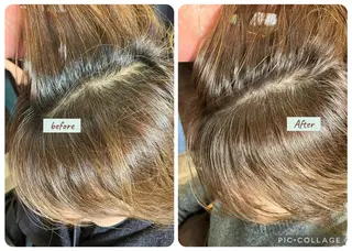 ショート ✨白髪ぼかし 🍀MINAKO☆のヘアスタイル