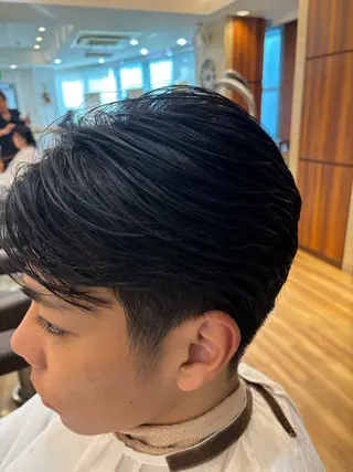 ショート メンズ ナチュラルスタイル feel/則長 玲央のヘアスタイル