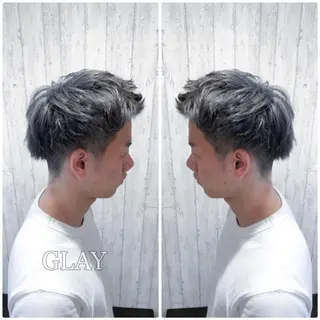 ショート カラー メンズ ツイスパ/メンズ特化 🦋𝑺𝑶𝑵𝑬の眉毛・アイブロウイメージ