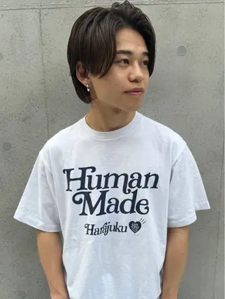 ショート メンズ 嶋佐 昌大 シマサマオのヘアスタイル