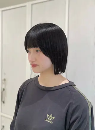 ミディアム かずや🍀/髪質改善 /艶髪カラー/眉毛のヘアスタイル