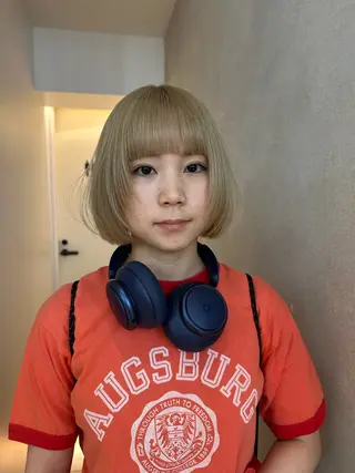 カラー ハイトーン特化 pepe🎀のヘアスタイル