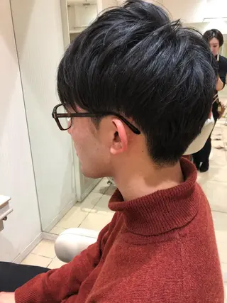 メンズ カジサ ケイコのヘアスタイル