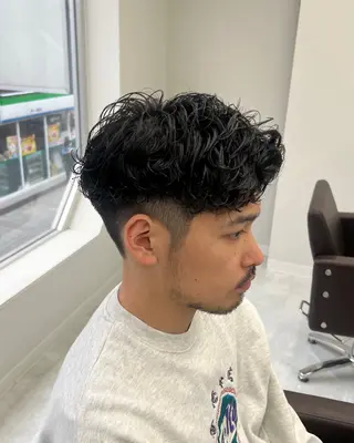 パーマ メンズ シャドウパーマ/ メンズ/KENTAのヘアスタイル