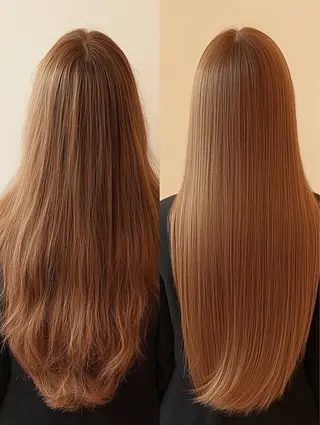 ロング Glimpse大濠店 髪質改善/福岡大濠のヘアスタイル