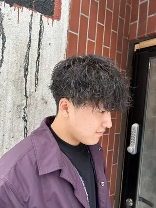 ショート パーマ メンズ 【メンズ限定理容師】 菊池けんたのヘアスタイル