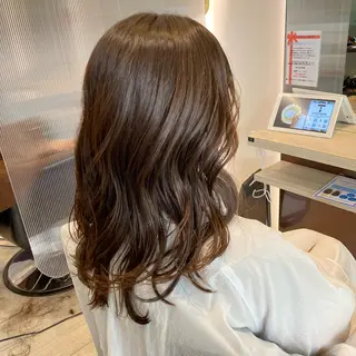 ミディアム カラー 【湘南台の艶髪の神様 】💓モリモト💓のヘアスタイル