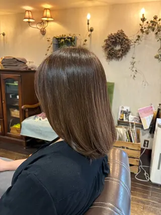 カラー アカリ😸🫶 カラーリスト🧡のヘアスタイル