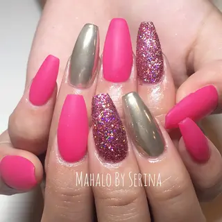 ロング ネイル SUNNY BAE. SERINAのネイルデザイン