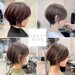 ショート カラー パーマ メンズ modek's tokyo所属・顔周りレイヤー ☺︎shunのヘアスタイル