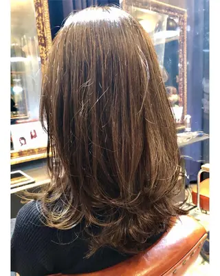 ミディアム 顔まわり職人🇰🇷 韓国ヘア/KAITOのヘアスタイル