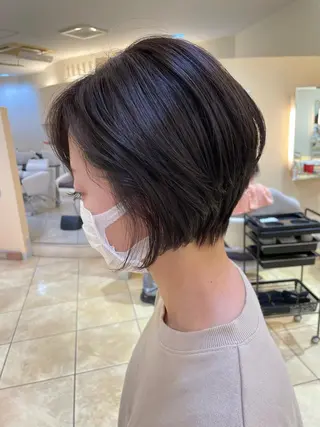 ショート 池田 早穂のヘアスタイル