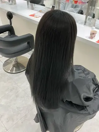 ロング カラー ヘアアレンジ 🫧透明感ラベンダー 似合わせ🫧あい🫧のヘアスタイル