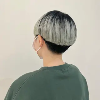 ショート カラー レイヤー.ボブ/ アヤミのヘアスタイル