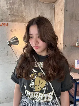 ロング モデル募集中🥚福岡 kii anju🐄のヘアスタイル