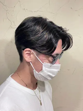 ショート カラー メンズ メンズ特化/パーマ指 名No.1/百瀬太郎のヘアスタイル