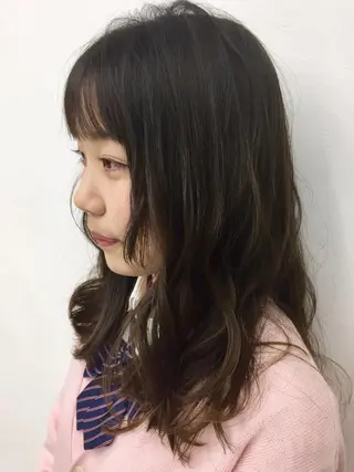 セミロング 岩崎 裕司のヘアスタイル