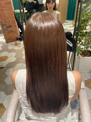 ロング カラー moon 武蔵小杉所属・ヤマザキ アイ🕊 くすみカラー👒のヘアスタイル