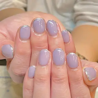 ショート カラー ネイル ネイルサロン リリーブランシュ所属・森 瑞紀のネイルデザイン