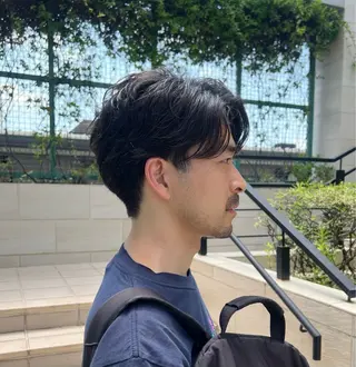 メンズ 🤍細矢 杏奈／ 韓国風ヘア🤍のヘアスタイル