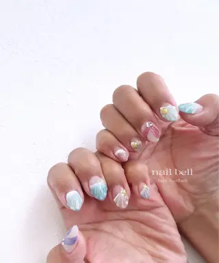 ネイル 大人可愛いネイル🎗 Hinaのネイルデザイン