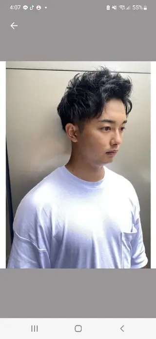 メンズ newline所属・⭐カットモデル 募集⭐黒木凌有のヘアスタイル