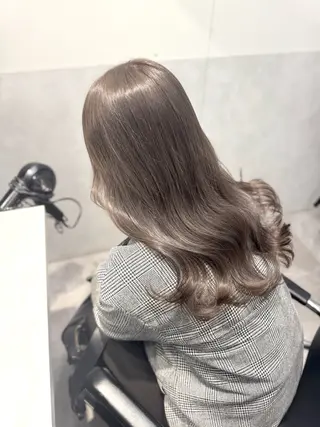 セミロング 🌟透明感カラー 🌟松岡勇輝のヘアスタイル