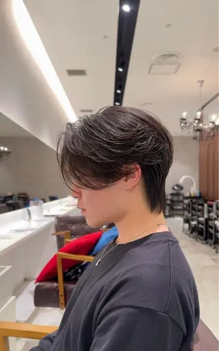 パーマ メンズ こやま さなのヘアスタイル