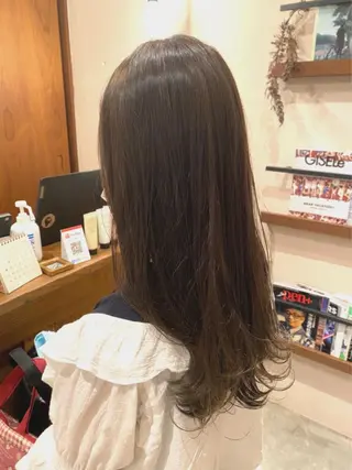 ロング カラー 【似合わせカット】 谷口海斗のヘアスタイル