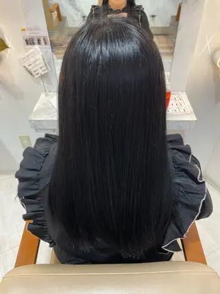 ロング カラー 新庄 雪乃のヘアスタイル