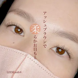 マツエク・マツパ 1ヶ月後も半分残る 高持続LEDエクステのマツエク・マツパデザイン